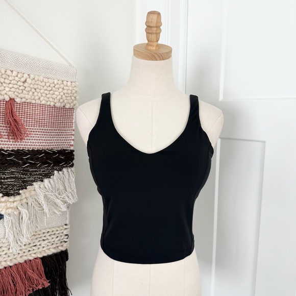 Lululemon Align Tank Top Light Support C/D Cup Black Sz 8 - Picture 2 of 6